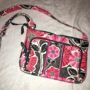 Vera Bradley floral little hipster crossbody